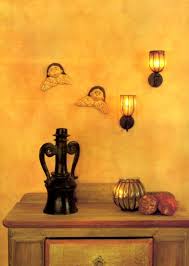 A common alternative to paint, faux paint allows one to vary the consistency of a wall's color and texture while giving the illusion of having a much more expensive material. Rag Painted Faux Finish Techniques Ideas And Examples