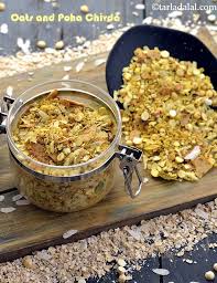 Oats And Poha Chivda Recipe Oats Chivda Recipe Oats Recipes Indian Indian Cooking Recipes Recipes
