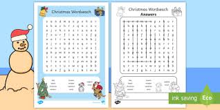 This is an easy one suitable for first and second graders, or for people learning english when you are finished, click the check puzzle button to have the computer go over your answers and give feedback. Australian Christmas Word Search Primary Resources
