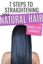 Straightening Natural Hair Safely 6 Tips To Help You Avoid The Damage In 2020 Natural Hair Styles Straightening Natural Hair Straightening Curly Hair