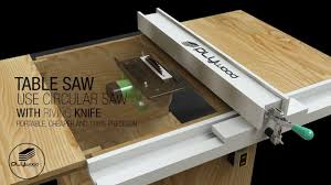 This is a blade guard i built for my table saw a few years ago. Diy Table Saw Portable How To Make A Homemade Table Saw With Spliter Riving Knife Use Circular Saw Youtube