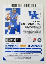 Lynn Bolden Jr. RC 2020 Panini Contenders Draft Picks Auto #132 Kentucky A2