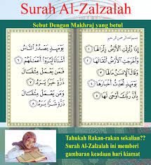 Ikhfa haqiqi, sebab tanwin bertemu hruf syin. Surah Al Zalzalah Pendidik Islam Tahun 3