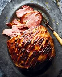 Cider And Mustard Glazed Ham With Dauphinois Potatoes Recipe Delicious Magazine Pork Recipes Recipes Pork