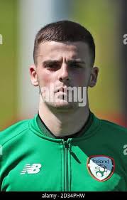 Ireland goalkeeper James Hugh Corcoran during the UEFA European U17  Championship, Group C match at the St George's Park Stadium,  Burton-on-Trent Stock Photo