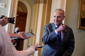 1 day ago · senate majority leader chuck schumer on sunday wagged his finger at republicans who he says aren't moving fast enough on approving the $1.2 trillion infrastructure spending plan. Senate Votes To Start Work On 1 Trillion Infrastructure Bill Pbs Newshour