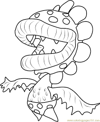 How to draw piranha plant mario character youtube. Petey Piranha Coloring Page For Kids Free Super Mario Printable Coloring Pages Online For Kids Coloringpages101 Com Coloring Pages For Kids