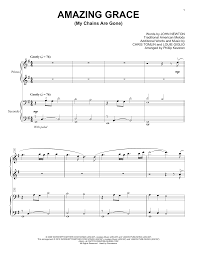The classic black and white fits perfectly into any color scheme. Chris Tomlin Amazing Grace My Chains Are Gone Arr Phillip Keveren Sheet Music Pdf Notes Chords Christian Score Piano Duet Download Printable Sku 250307