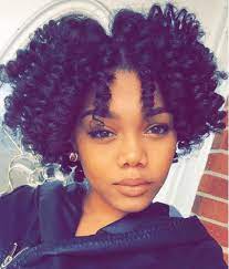 Black hair ranges from relaxed through loosely curled to tight coils and glorious afros. Perm Rods Styles On Natural Hair Relaxed And Synthetic Hair