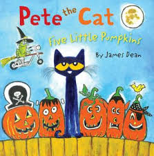Laminate and glue a sandpaper square on back. Pete The Cat Five Little Pumpkins Pete The Cat Books Petethecatbooks Com