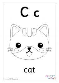 If you think he's cute, print out the matching colour poster, it's part of a complete. Cat Colouring Pages