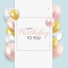 Abstract Happy Birthday Card Template Illustration In 2020 Birthday Card Template Birthday Cards Happy Birthday Cards