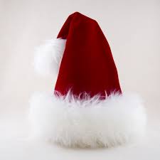 Black And Red Santa Hat Santa Red Velvet Reversible Hat Christmas Hat Red Christmas Velvet Hat