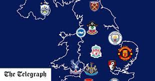 England's national football team represents the country in international football competitions. Every Premier League Club S Fans Mapped How Local Is Your Team S Support Football