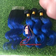 Brazilian hair extension reviews, hair care, shopping, information and advice about brazilian hair extensions as well as peruvian hair, malaysian hair and more! Shop Human Hair Weave 1b Blue Ombre Color Brazilian Virgin Body Wave Hair Bundles 3pcs Lot Cheap Ombre Blue Brazilian Hair Online From Best Bundles With Closure On Jd Com Global Site Joybuy Com