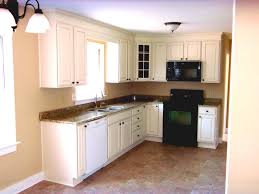 To keep this small kitchen looking open and airy, upper cabinets were kept to a minimum, which also allows more natural light to penetrate the room. Small L Shaped Kitchen Layouts Google Search L Shaped Kitchen Cabinets Simple Kitchen Design Kitchen Design Small
