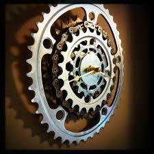 Industrielle Wanduhr Fahrraduhr Steampunk Dekor Einzigartiges Geschenk Fur Radfahrer Fahrrad Uhr Geschenke Fur Radfahrer Und Uhren