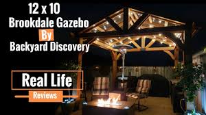 They are also great for a backyard retreat for just you and your special someone! 12 X 10 Brookdale Gazebo By Backyard Discovery Assembly And Review Sam S Club Youtube