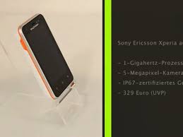 Sony Ericsson Xperia active im Test ...