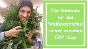 Von ähnlichen halsbändern aus bast bei vernünftigen erwägungen gerade das gegenteil hätte der fall sein müssen. Weihnachts Tisch Deko Girlande Aus Tannenzweigen Weihnachtsdeko Idee Youtube