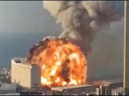 On 4 august 2020, a large amount of ammonium nitrate stored at the port of the city of beirut, the capital of lebanon, exploded, causing at least 218 deaths, 7,500 injuries, and us$15 billion in property damage, and leaving an estimated 300,000 people homeless. Explosion Beirut Lebanon 4 August 2020 Video Compilation Youtube