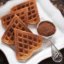 Gaufres Cacaotees Recette Gaufres Alimentation Crepes Et Gaufres