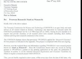 Download 40 free research proposal samples & format guidelines. Tanzania Government Faults Research Institution For Low Approval Ratings Of Pesident Magufuli Sauti Kubwa