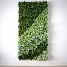 3d Vertical Garden Meters Modul 3d Model Vertical Green Wall Vertical Garden Wall Green Wall Garden