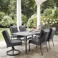 Grand Resort Grand Resort Woodbury 7 Pc Ceramic Top Dining Set Outdoor Furniture Sets Furniture Furniture Design