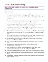 Crash Course World History Worksheets Episodes 31 35 By Elise Parker Tpt