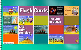 The Life Of Jesus Flash Cards Jesus Lives Bible Curriculum Flashcards