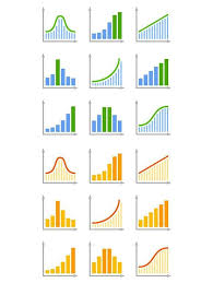 charts diagrams and graphs icons graph chart diagram