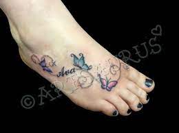 Butterfly Artsaurus Foot Tattoos Butterfly Foot Tattoo Butterfly Tattoos For Women