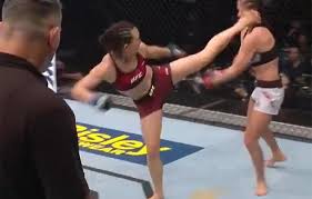 I understand that but what exactly happened to her eye? Ufc Auckland Results Yan Xianonan Dominates Karolina Kowalkiewicz In 30 26 Ud Highlights Middleeasy