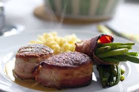 Jamie Oliver S Marinated Pork Fillet Roasted On Rhubarb Pork Dishes Pork Fillet Food