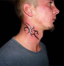 Tribal Neck Tattoo Ideas For Men Tribal Neck Tattoos Neck Tattoo Small Wrist Tattoos