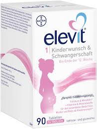 Elevit 1 Kinderwunsch Schwangerschaft 90 Tabletten Kaufen Volksversand Versandapotheke