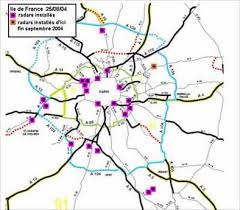 Pour ceux que ca interesse. La Carte Des Radars Fixes En Ile De France