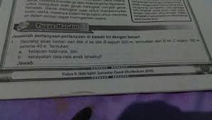 Untuk pom bensin selama kami berkendara saya hanya menemukan 2 spbu, di tanjakkan menuju ke pos 1 dari desa denge. Seorang Anak Berlari Dari Titik A Ke Titik B Sejauh 200m Kemudian Dari B Ke C Sejauh 160m Selama Brainly Co Id