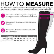 how to measure for wide calf boots wide calf boots