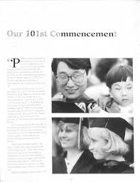 Our 101st Commencement