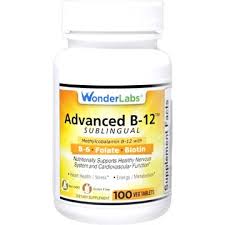 We did not find results for: Advanced Vitamin B 12 Sublingual B 6 Folic Acid Biotin Qty 100 Tablets Item 3291 Wonderlabs Vitamins Minerals And Supplements