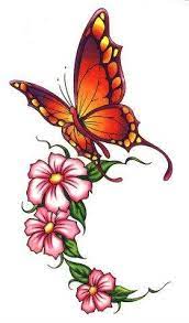Pin By Siriwan Suntonchai On Art Butterfly Tattoo Designs Butterfly With Flowers Tattoo Flower Drawing