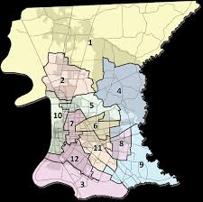 Baton rouge map showing city attractions, roads, highways, hotels, shopping centers. District Map Demographics Baton Rouge La