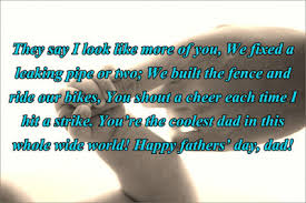 The gift and joy of grandchildren always warms the heart and your father's day message for son you send him will let him know how much you think of him as a dad. Top 30 Happy Fathers Day To My Son Quotes Wishes Messages