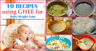 4.start puree and cerelac from 5th month starting if baby doesn't have digestion issue till 5th month. 10 Recipes Using Ghee For Baby Weight Gain