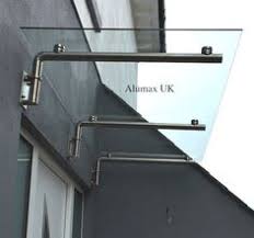 Glas Vordach Mit Edelstahl Coberturas Pinterest