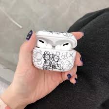 Kaws Airpods Pro Case White And Grey In 2020 Airpods Pro Cool Iphone Cases Diy Phone Case