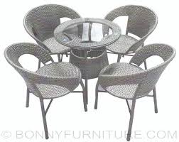 Complete your yard setup with outdoor accent tables. 642 854 Rattan Coffee Table Set 4 Seater Bonny Furniture