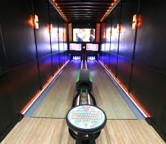 Bowling alley wood floors are usually made from a combination of maple and pine wood. Southfield Businessman Puts Bowling Alley On Wheels